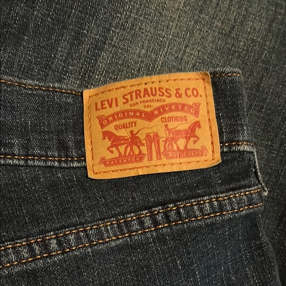 Levi's Blue Boot Cut Jeans Medium Wash - Picture 2 of 5